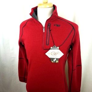 NWT Outdoor Research 1/4 Zip Fleece